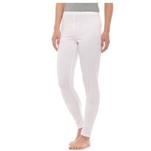New CUDDL DUDS Climatesmart Leggings extra small in white pants XS